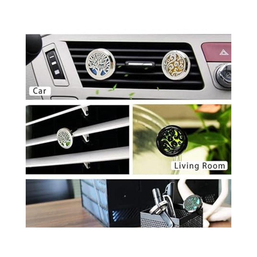 Alien Invasion Car Air Diffuser for Women - Car Air Freshener Aromatherapy Locket Car Oil Diffuser for Car, Office or Other Places.