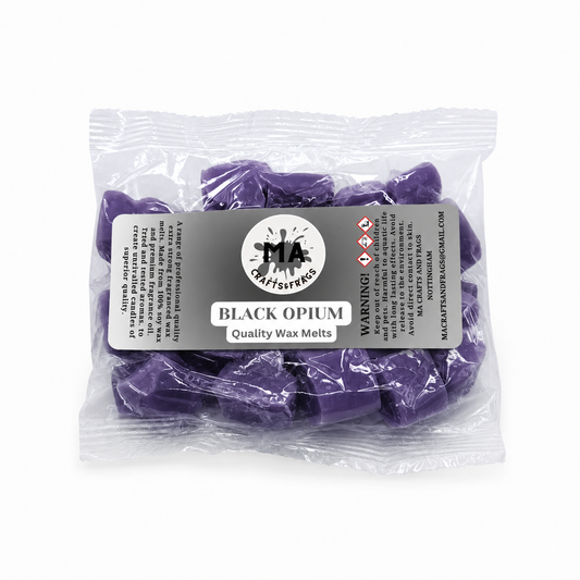 20 x Highly Scented Wax Melts Mini Hearts Many fragrances Designer Inspired (Black Opium)