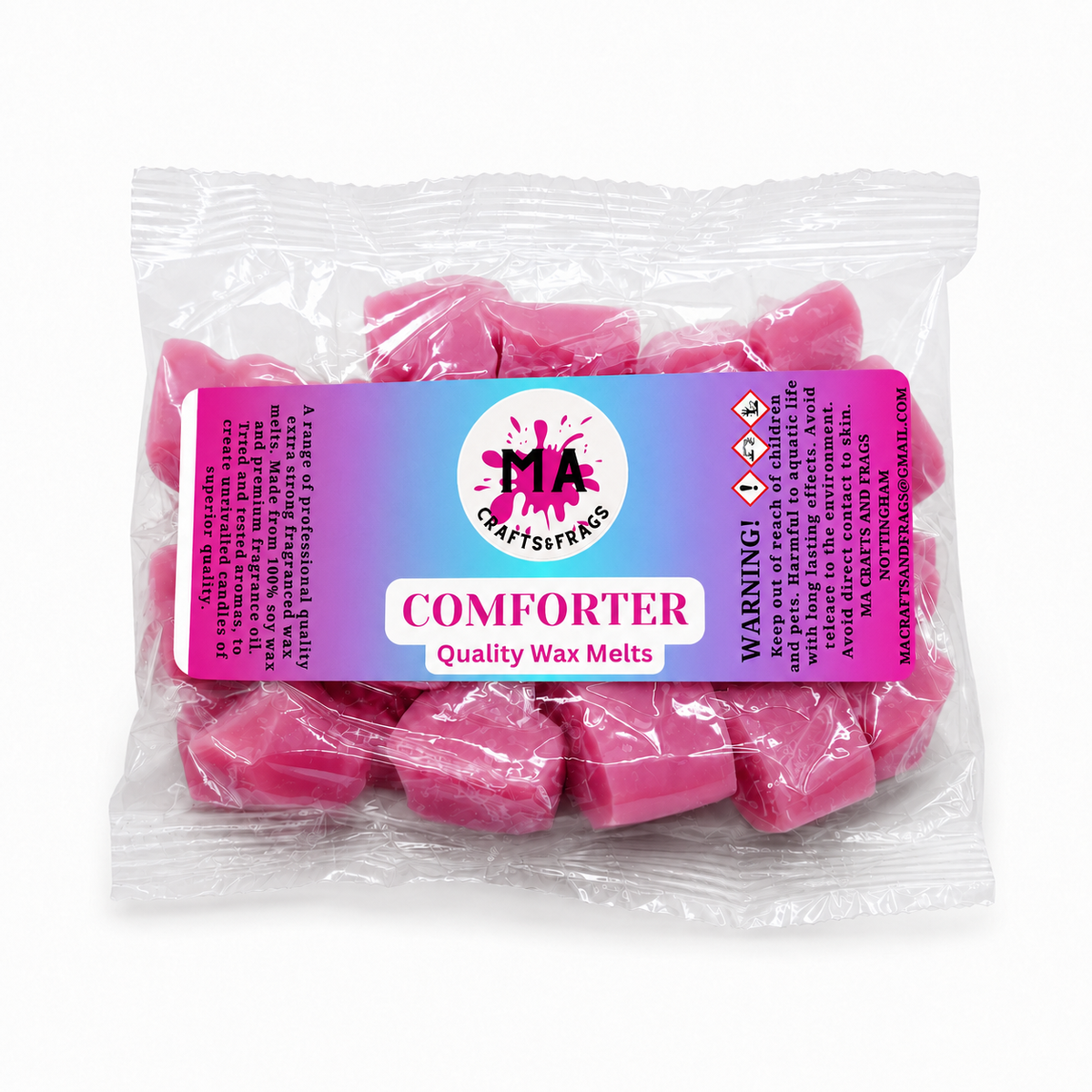 20 x Highly Scented Wax Melts Mini Hearts Many fragrances Designer Inspired (Comforteor)